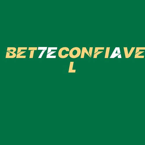 Logo da BET7éCONFIáVEL