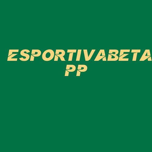 Logo da ESPORTIVABETAPP